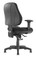 Newton Fully Ergo Chair - Back Angle View with Adjustable Arms