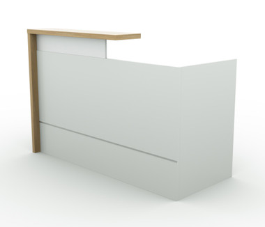 Taskfurn Hola Reception Counter - Left Front