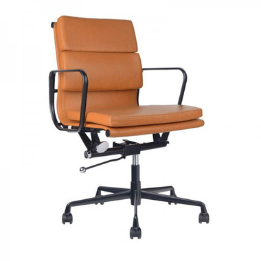 PLOW Tan Thick Pad Board Room Chair