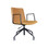 Rand Meeting Chair - Tan PU With Arms