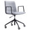 Rand Meeting Chair - Grey Fabric Seat With Arms