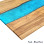 Teak Blue River 