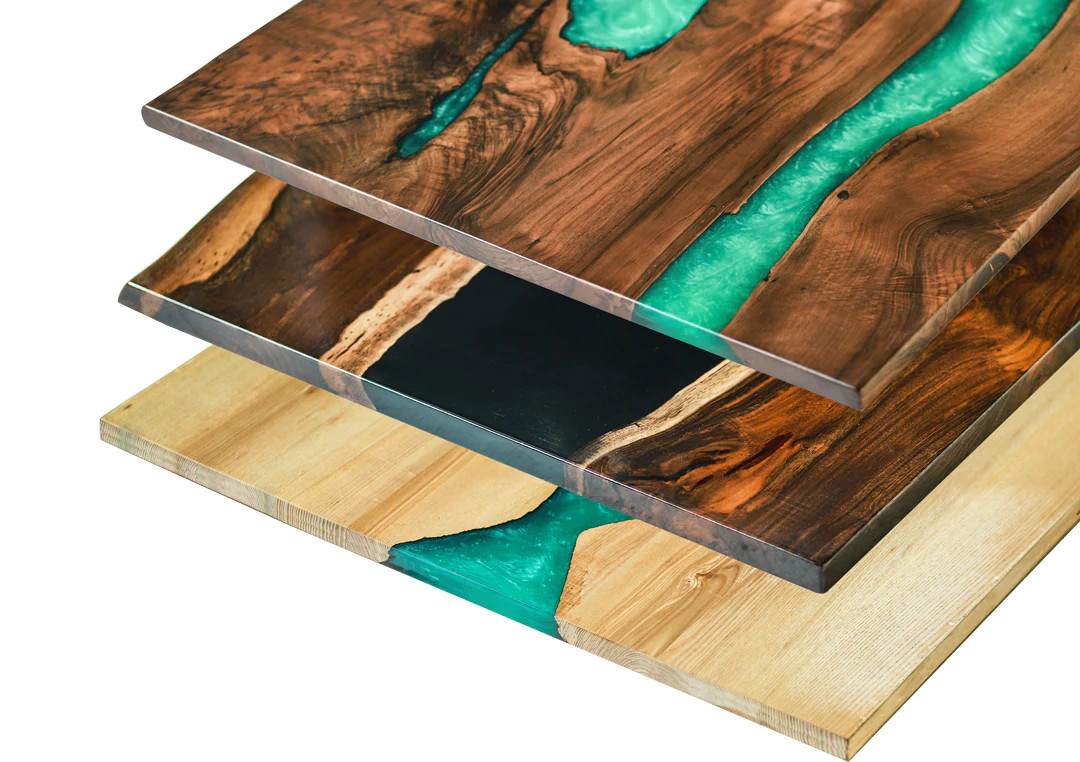 Hardwood desk deals top