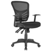 Yarra Mesh Back Chair - Front View