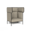 Taskfurn Bloc Lounge Grey - Single Seater