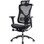 Renata Executive Mesh High Back Chair with Head Rest - Font Side View 
