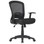 Intro Medium Back Mesh Chair with Arms - BLACK