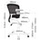 Intro Medium Back Mesh Chair with Arms - Dimensions