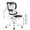 Ergo 1 Executive Mesh High Back Chair - Dimensions