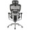 Ergo 1 Executive Mesh High Back Chair - With Head Rest - Back View