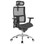 Zodiac Executive Mesh High Back Chair with Head Rest - Front Side View