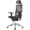 Zodiac Executive Mesh High Back Chair with Head Rest - Back Side View