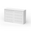 Taskfurn Sliding Door Cabinet 1500W - White