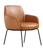 Taskfurn Calypso 4 Leg Chair - Tan Pu
