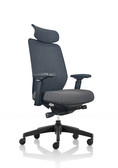 R8 - Charcoal Elasticised Wool Seat/ Back & Headrest