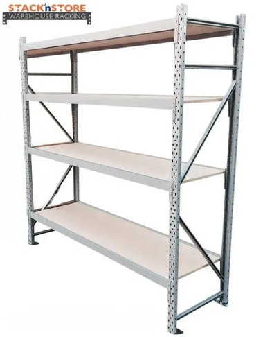 Stack'nStore Longspan Shelving 2000H x 2400L x 600D With 4 Levels