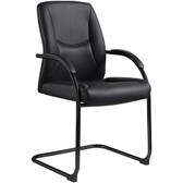 Hilton Cantilever Visitor Chair With Arms