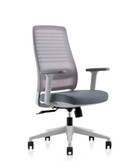 Alden Mesh High Back Mesh Chair - Grey
