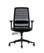 Alden Mesh High Back Mesh Chair Front - Black