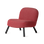 Taskfurn Cumo Lounge Chair - Sangria Fabric