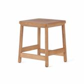 Lucas Low Stool - Natural Oak