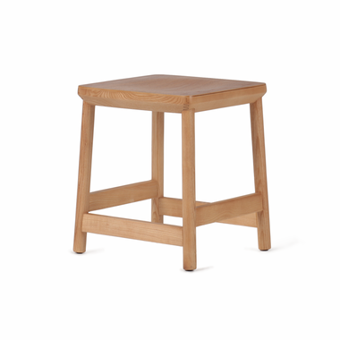 Lucas Low Stool - Natural Oak