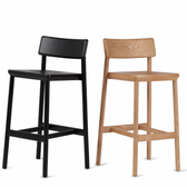 Lucus High Bar Stool With Back