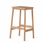Lucas Stool Backless 750H - Natural Oak