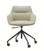 Dahlia 4 Star Chair - Sand - Black Frame - Front View