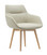 Dahlia 4 Leg Wood Chair - Sand