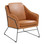 Frida Lounge Chair - Tan PU