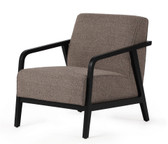 Elma Lounge Chair - Dove/Black