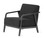 Elma Lounge Chair - Black/Black