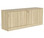 Taskfurn Sliding Door Credenza 1800L - Natural Oak