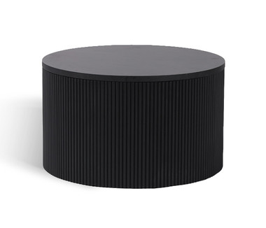 Taskfurn Piza Side Table 500 Dia x 600H - Natural OakTaskfurn Piza Side Table 800 Dia x 450H - Black