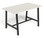 Taskfurn Lean Tall Table 910H - White/Black