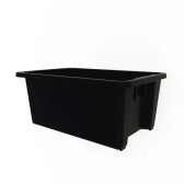 Heavy Duty Plastic 52lt Crate 