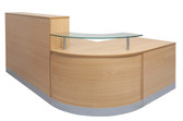 Flow Reception Counter - Front View