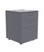 Taskfurn 2 Drawer + 1 File Mobile Pedestal - Ironstone