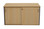 Rapid Worker Credenza - Natural Oak/Ironstone