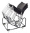 Z Chair Stacking Trolley - Stacked