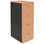 Rapid Worker Filing Cabinet 4 Drawers - Beech/Ironstone