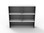Rapid Worker Hutch - Natural White/Ironstone