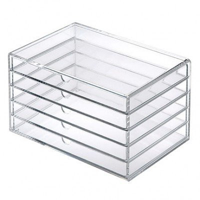 Muji Acrylic 5 Drawer Case Eve Belle