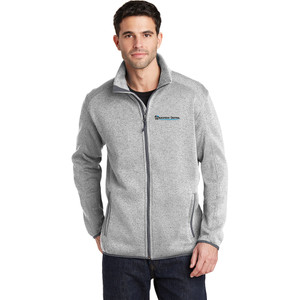 Wilkinson Dental Unisex Premium Sweater Fleece Jacket - Grey Heather