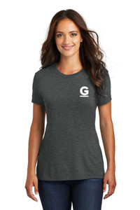 Gutterglove® FLC WHITE G - Premium Ladies Tee - Black Frost