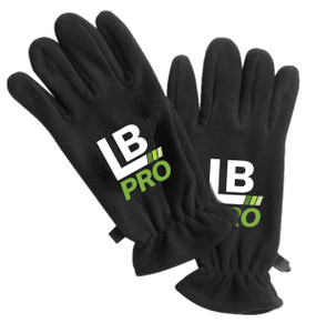 Gutterglove® WHITE LEAFBLASTER ICON - Fleece Gloves - Black
