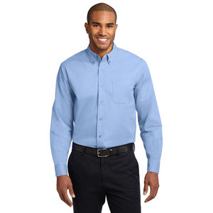 Meeks Port Authority® Tall Long Sleeve Easy Care Shirt