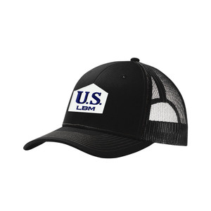 US LBM - CAP FRONT - Trucker Cap - Black
