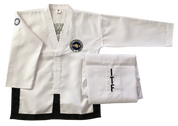 Fully embroidered traditional ITF uniform